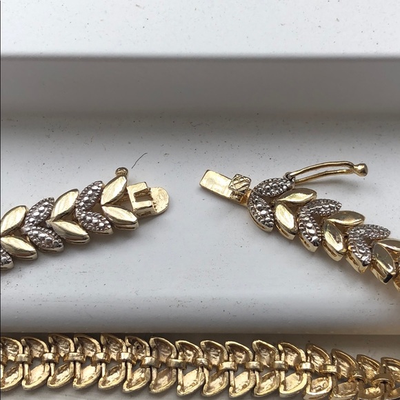 Gold plated silver bracelet - Picture 2 of 4